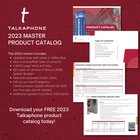 2023 Talkaphone Master Catalog image for social media