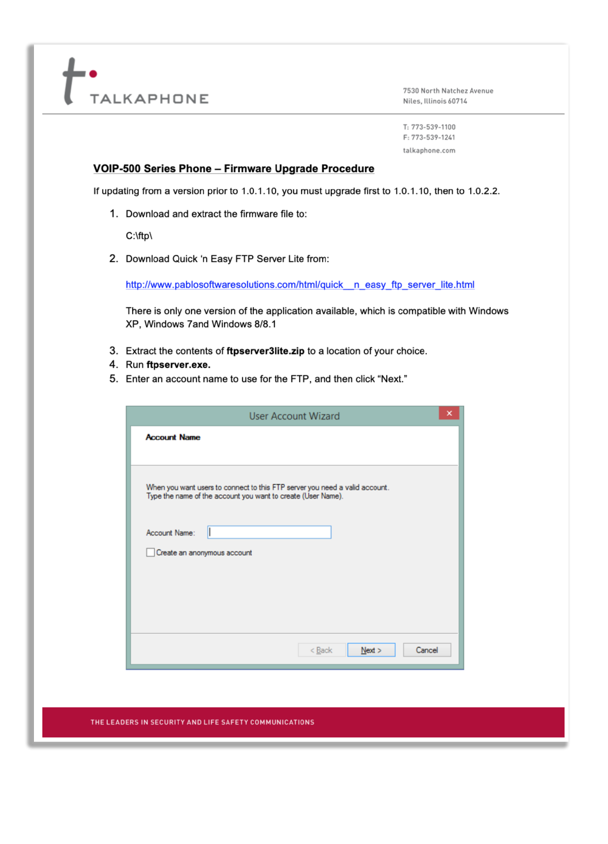 Software Updates