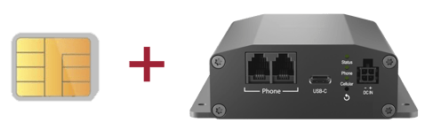 Cell Gateway + SIM Card