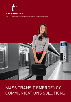 Talkaphone Mass Transit Brochure Cover Image