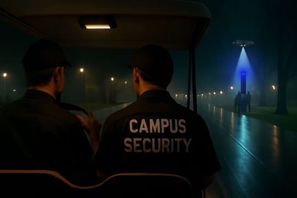Layered security for campuses with drones