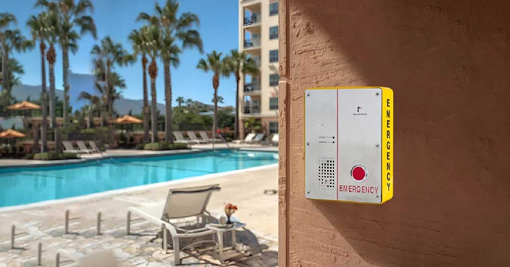 emergency pool phone