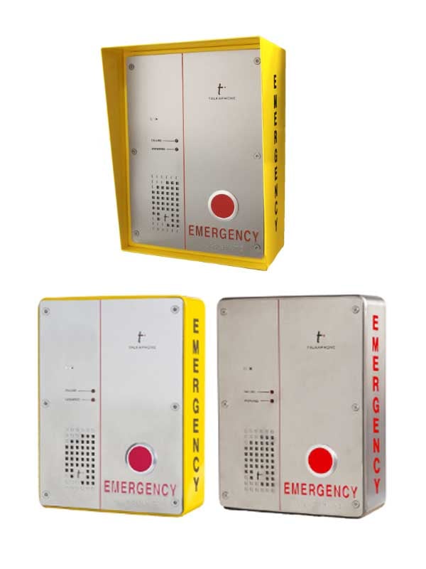 surface mounts for emergency pool phone