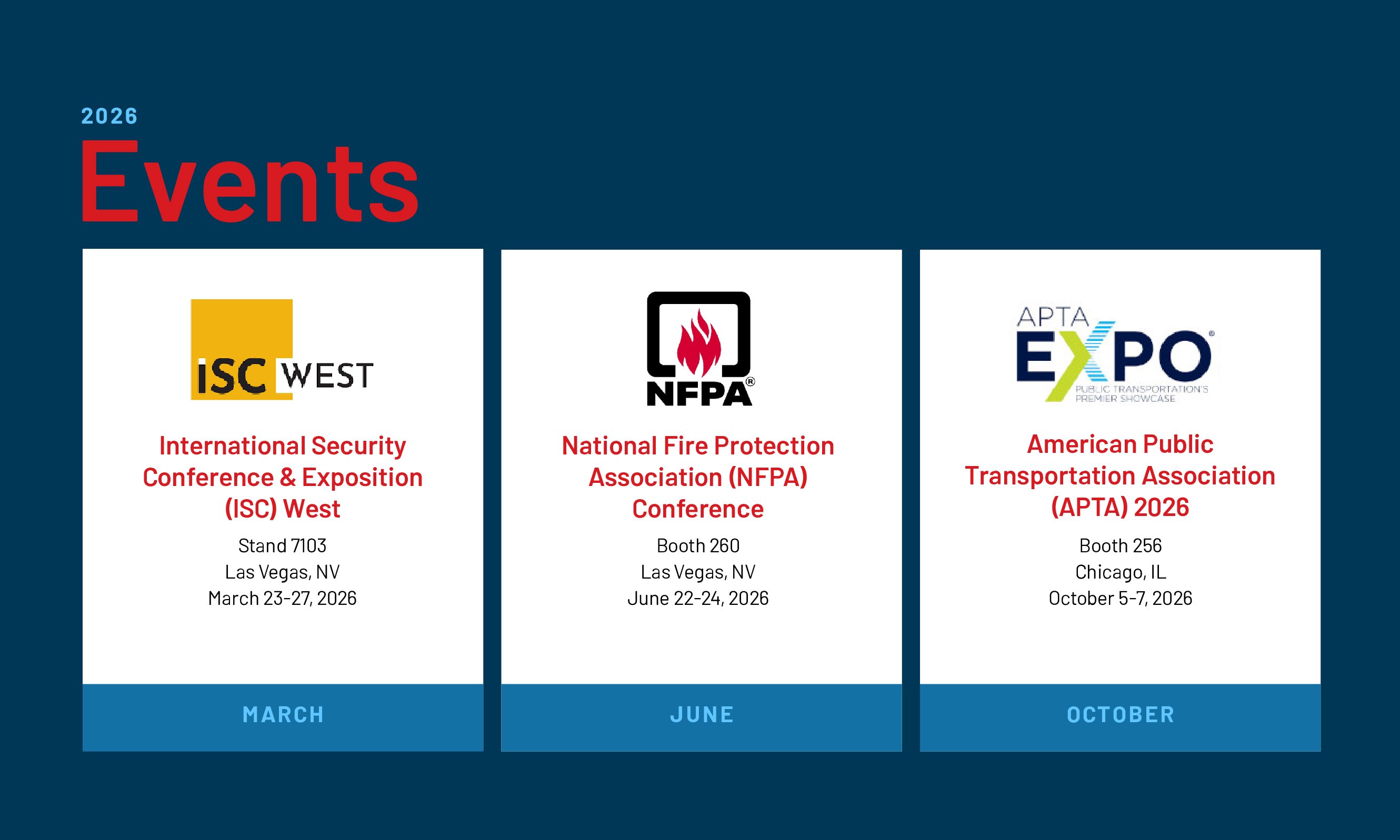 Talkaphone 2026 Events