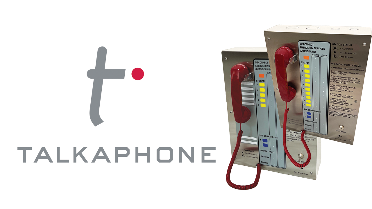 Talkaphone Launches Fixed 5- and 10-Station AOR Solutions