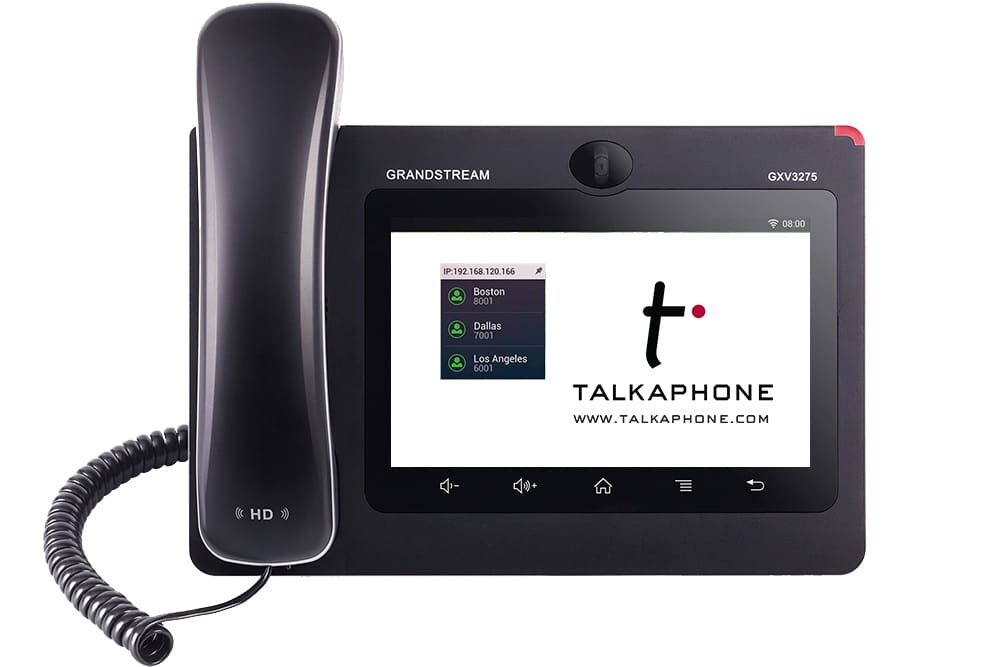IP Video Attendant Phone with Capacitive Touch Display