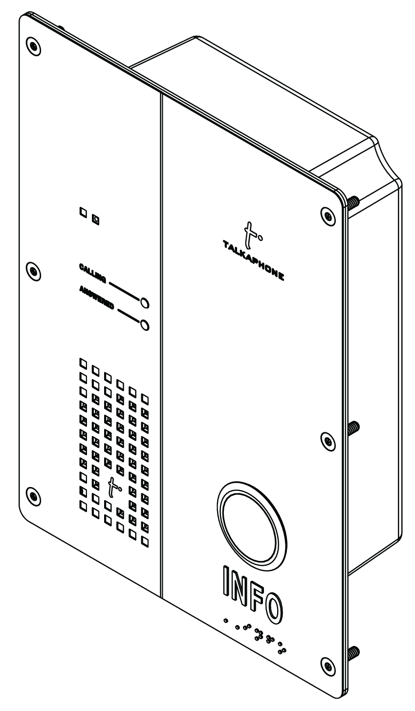 ETP-500 Series Analog Call Station with 