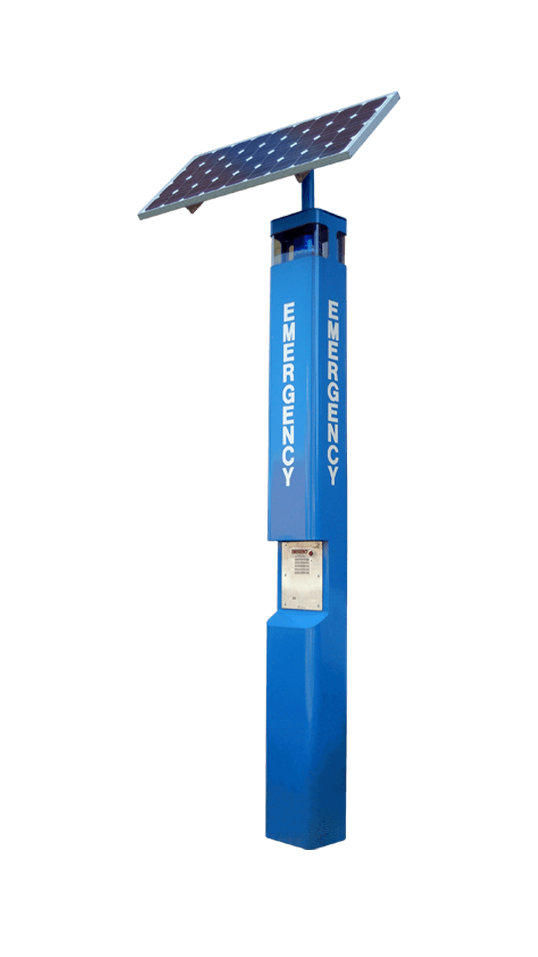 Wireless/Solar Ready Radius Blue Light Tower