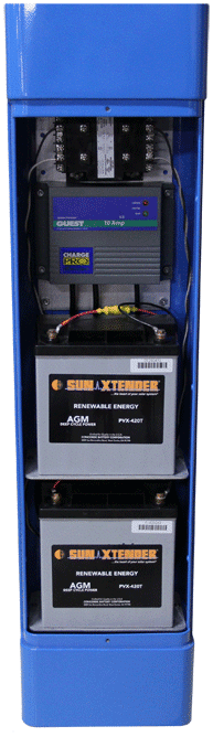 Power Charging System for Switched Grid Power, 84Ah Capacity