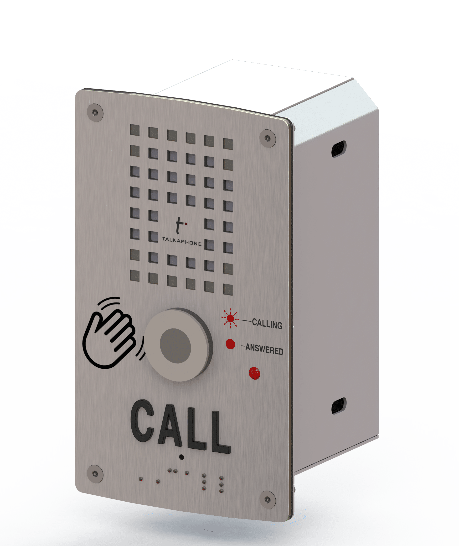 Flush Mount Compact IP Call Station with WaveSense Technology