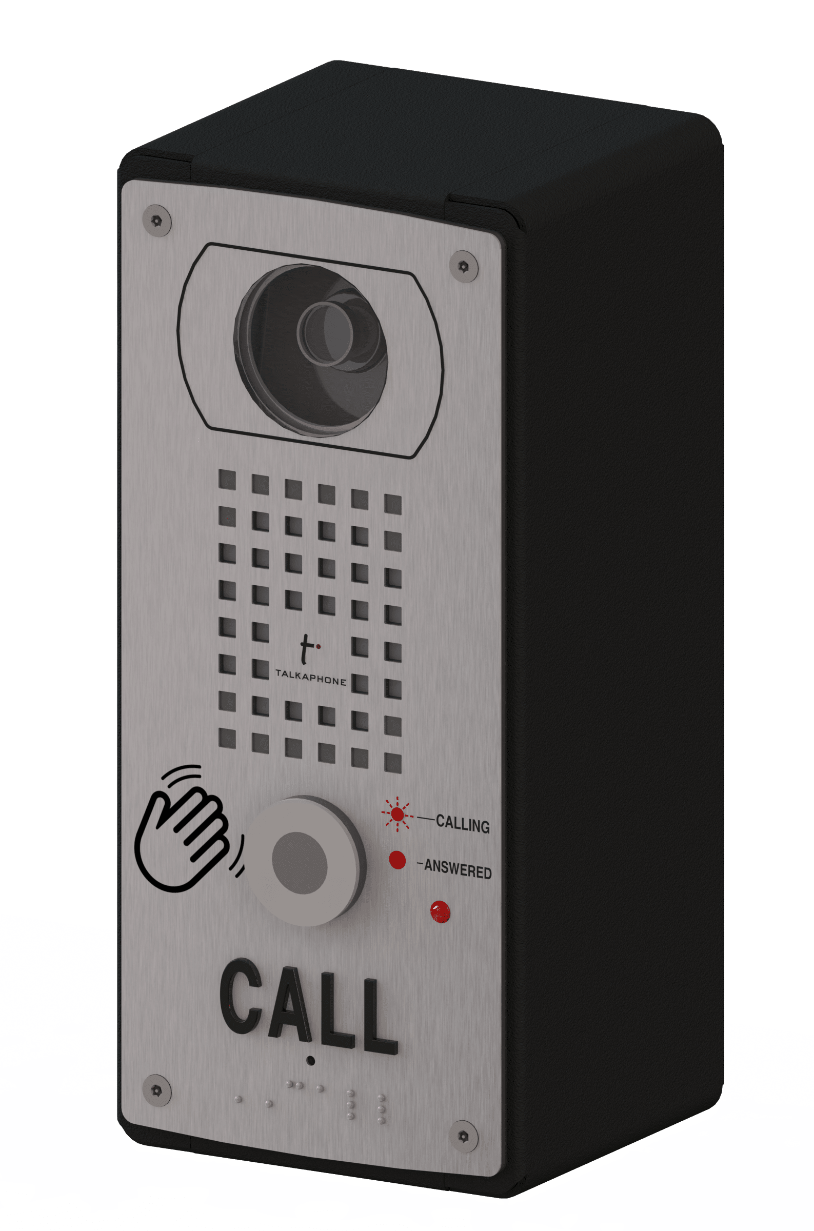 Surface Mount Compact IP Video Call Station with WaveSense Technology