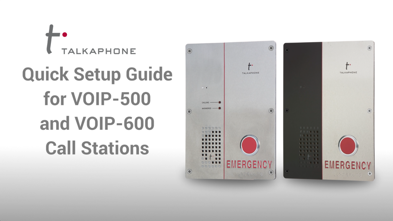 VOIP-500/VOIP-600 Quick Setup Guide Video Now Available!