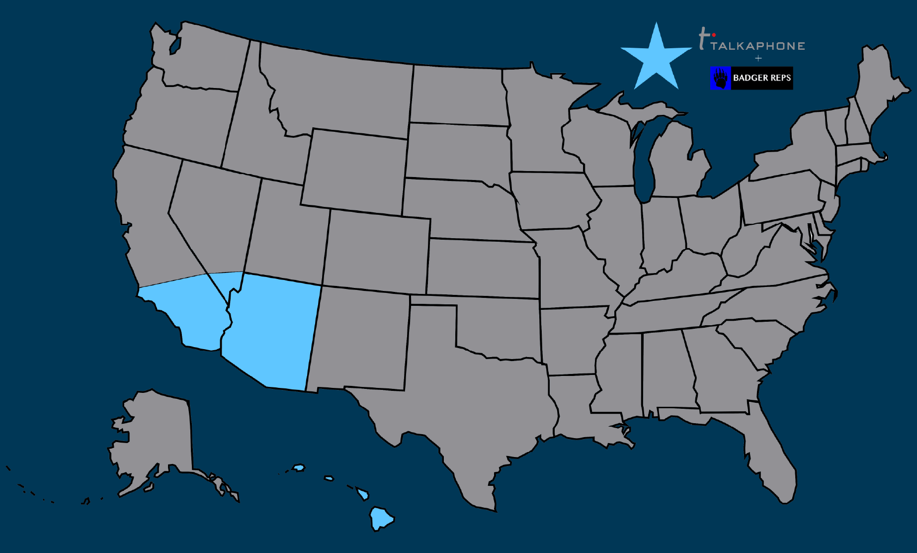 Badger Reps Now Represents Talkaphone's Public Safety Technology in Southern California, Southern Nevada, Arizona, and Hawaii