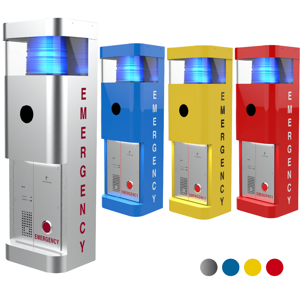 Wall Mount for Blue Light Call Stations, Fixed Camera Ready