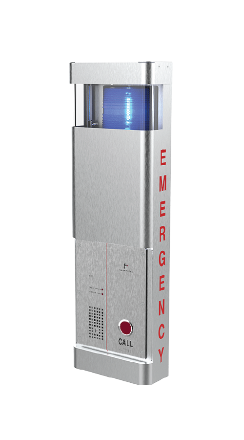 wall mount emergency phone for parking garage safety