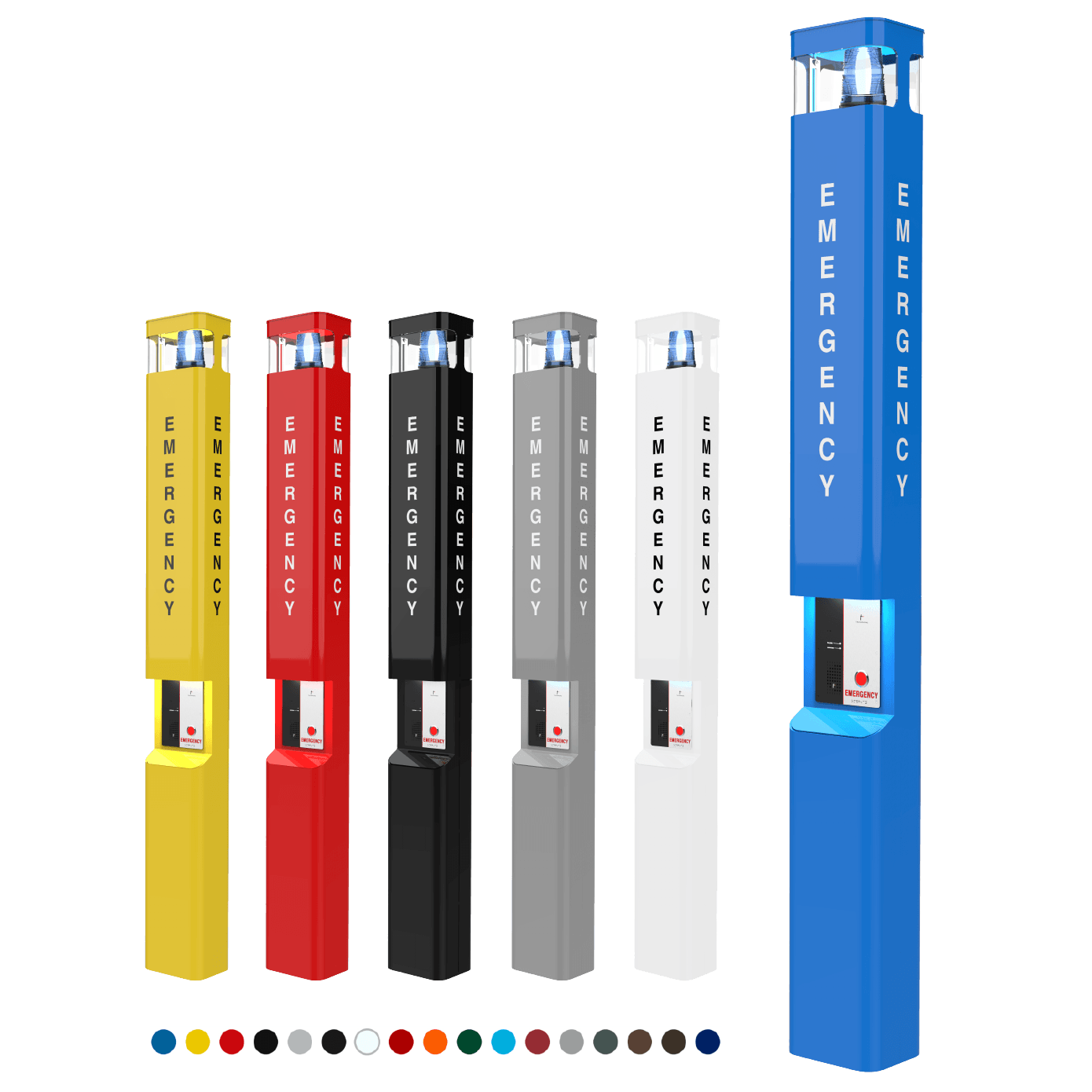 Radius Blue Light Phone Tower