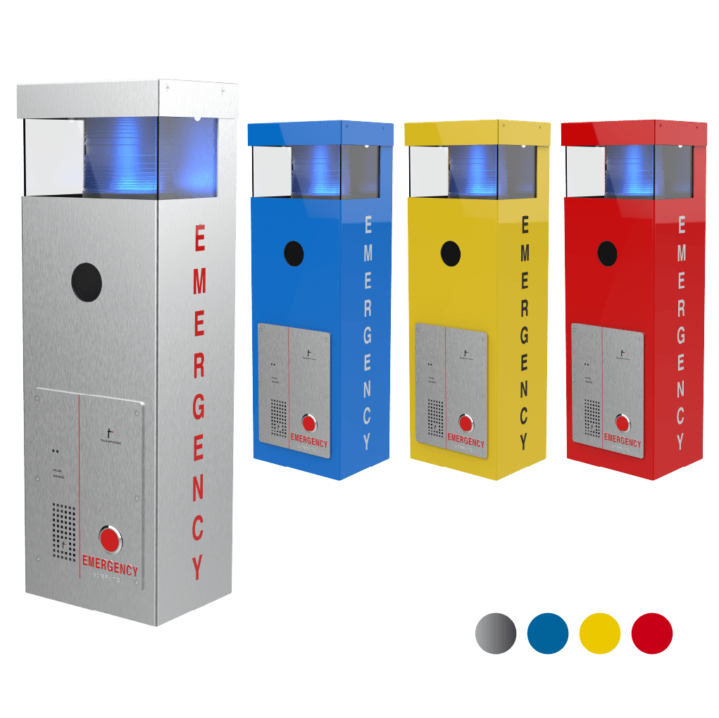 Wall Mount for Blue Light Call Stations, Fixed Camera Ready