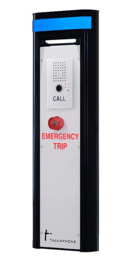 VIA™ Series Mass Transit Wall-Mounted Blue Light Station