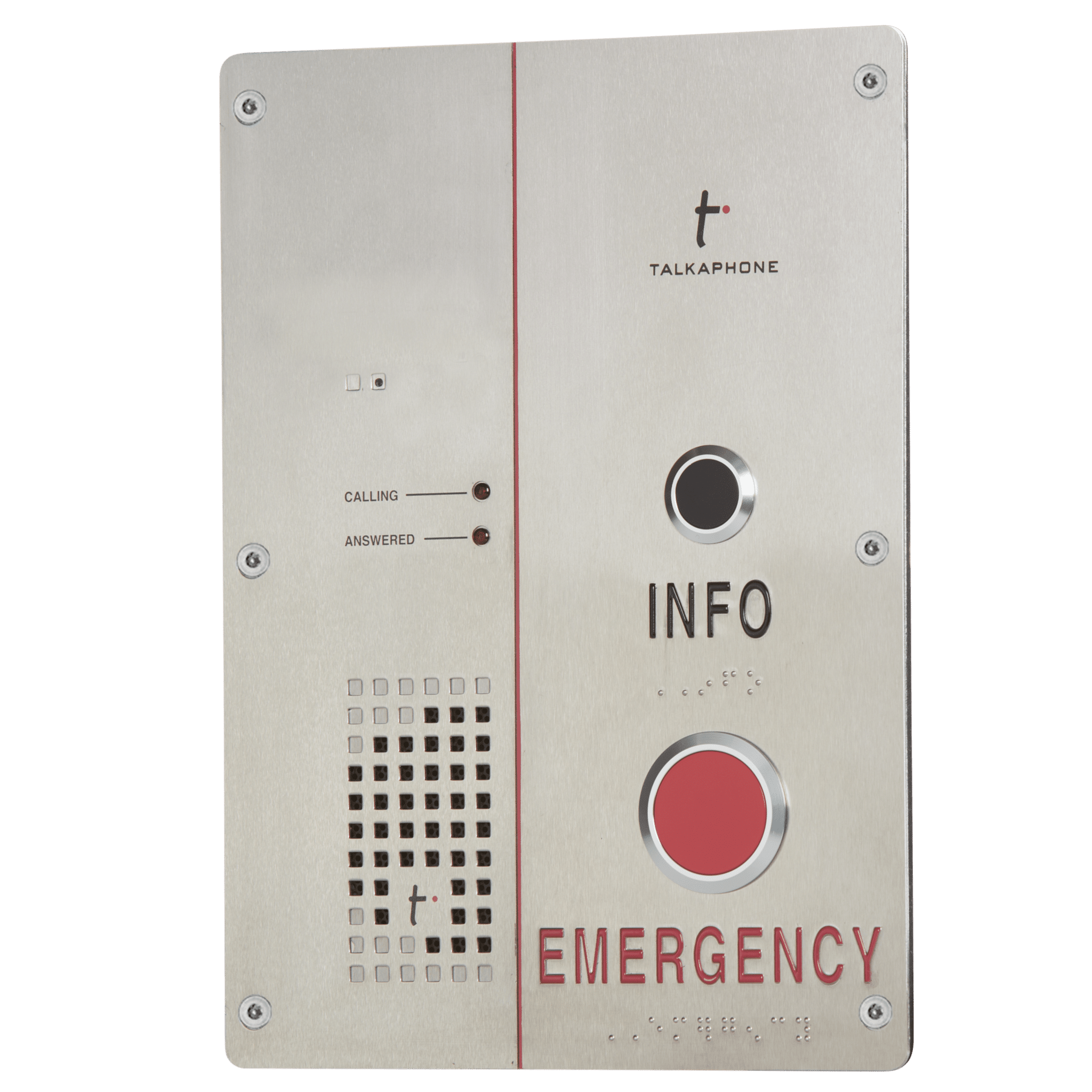 Talk-A-Phone ETP-400 Handsfree Indoor Outdoor Emergency Phone Flush 