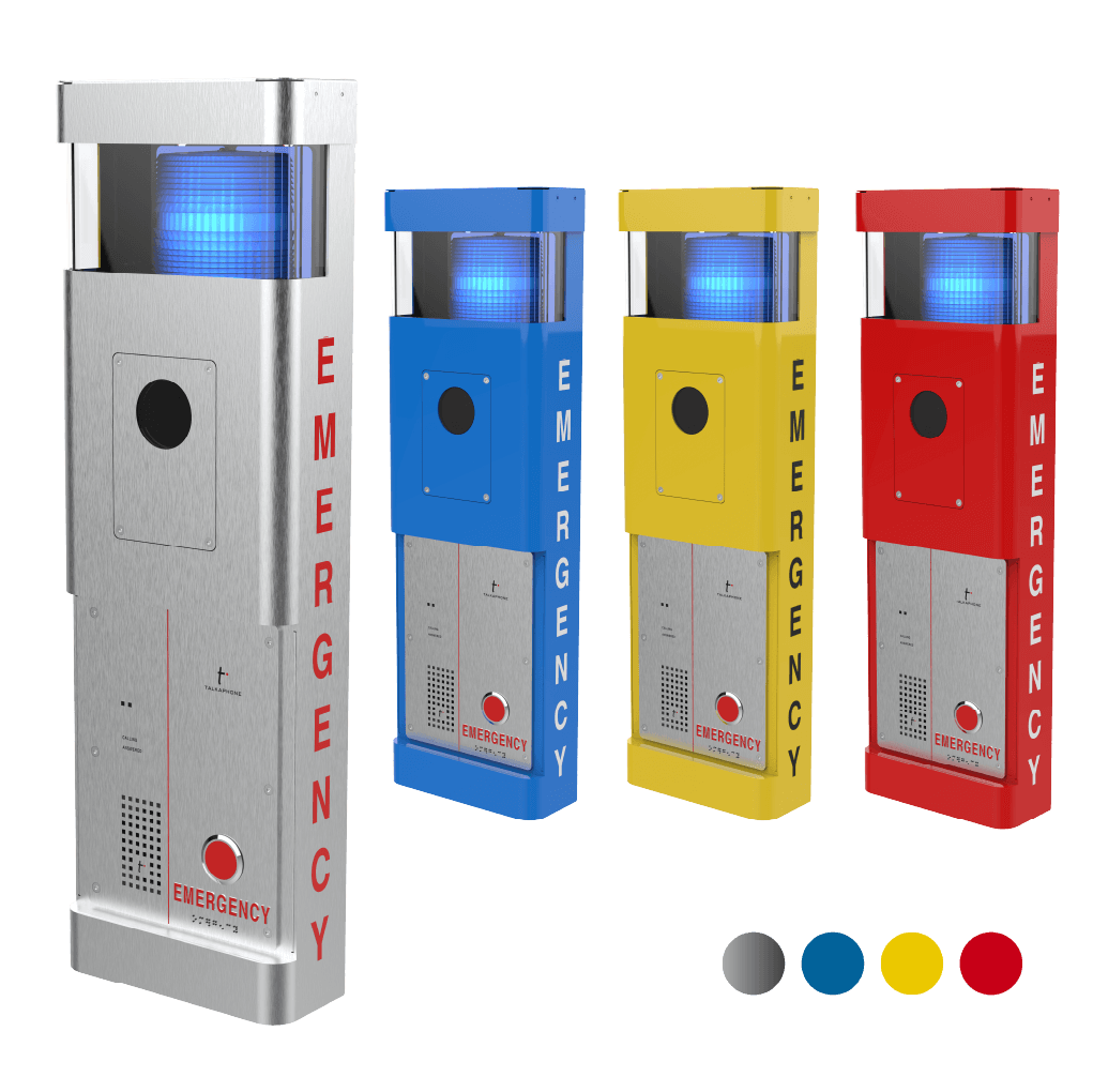 Low Profile Wall Mount S for Blue Light Call Stations, Fixed Camera Ready