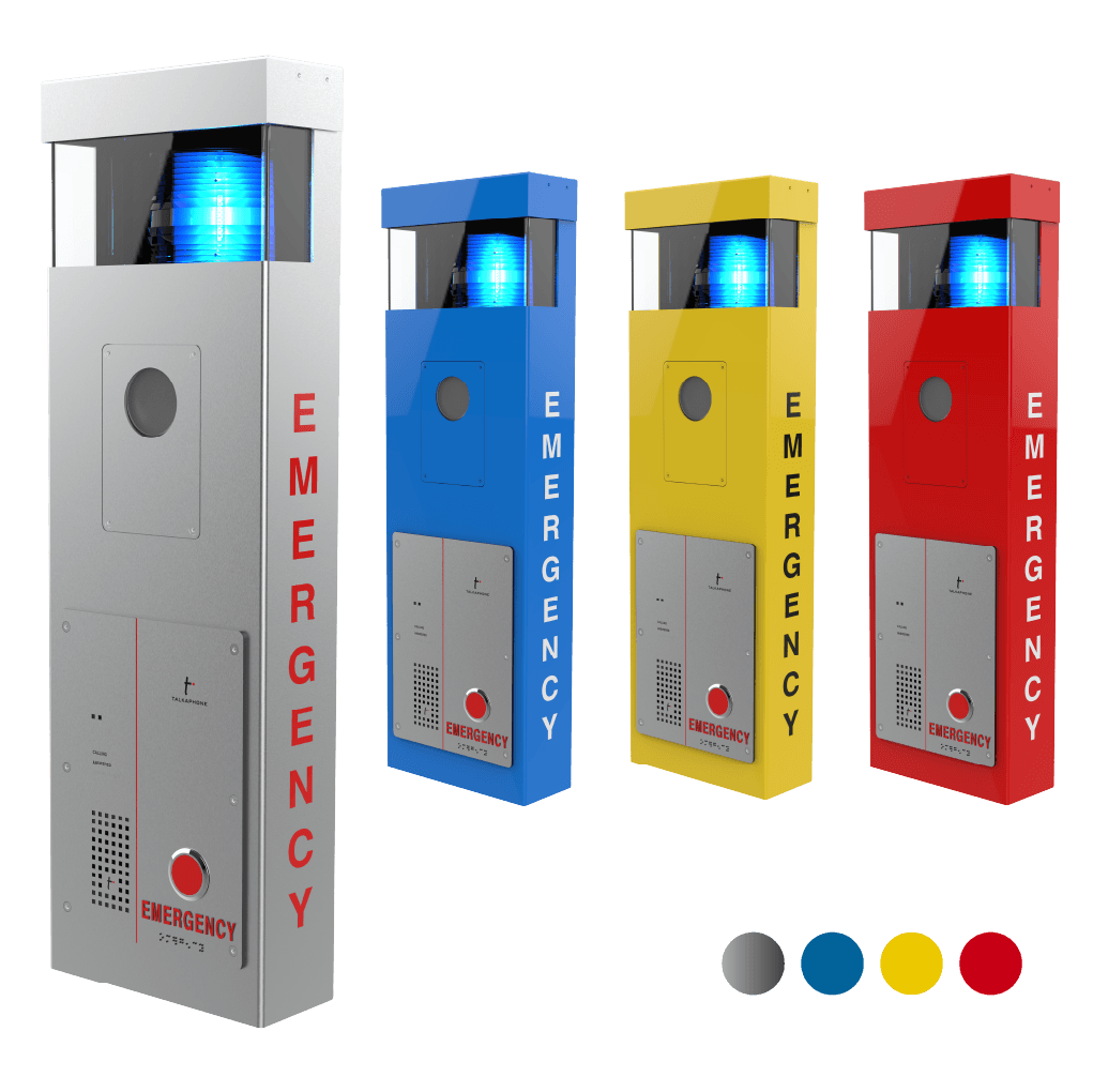 Low Profile Economy Wall Mount S for Blue Light Call Stations, Fixed Camera Ready